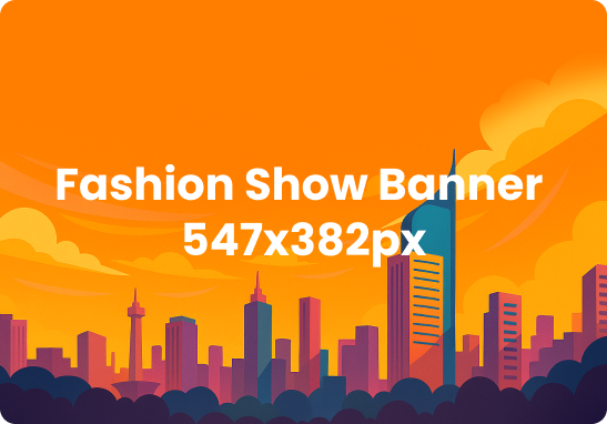 Fashion Show Banner
